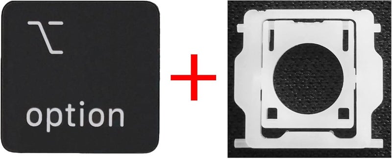 GRMTRV Replacement Individual Key Cap Hinge for MacBook Air 13'' 15'' M3 M4 A3113 A3114 A3240 A3241, 14'' 16'' Pro/Max M4 A3185 A3186 A3401 A3112 A3403 2024-2025 (Right Option) - Image 4